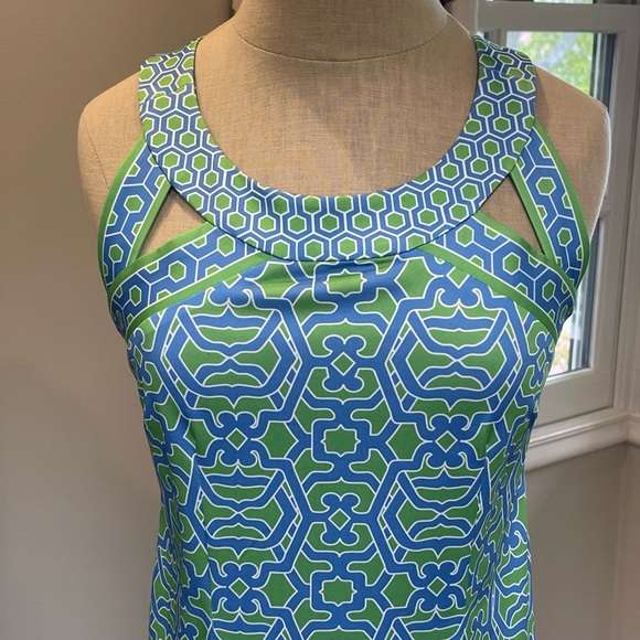 Gretchen Scott Isosceles Rio Gio Kelly/Blue Dress - Picture 8 of 11